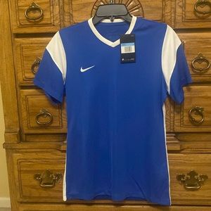 Nike Dri-Fit Soccer Jersey Royal Blue/White Women’s Size Medium